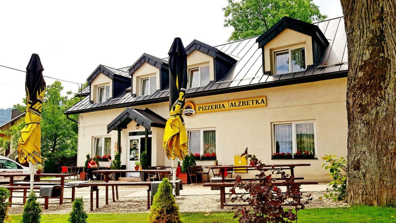Pizzeria Alzbetka Otel Strecno Dış mekan fotoğraf